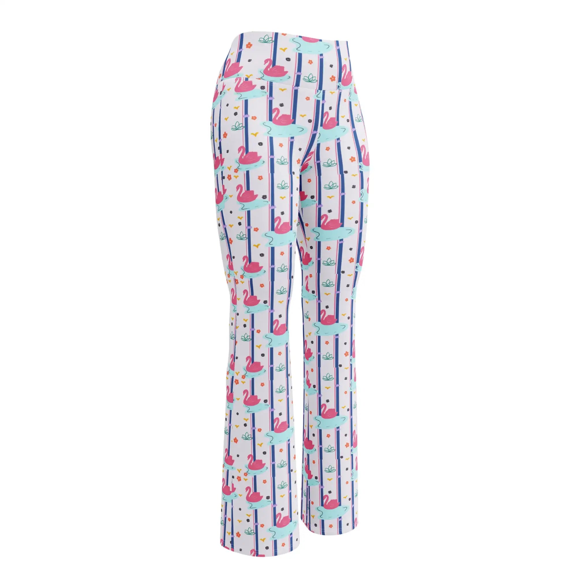 Swan Souffle | Eco-Friendly | Flare Leggings | TeeandTurtle | Sustainable