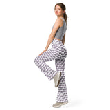 Snake Purple | Eco-Friendly | Flare Leggings | TeeandTurtle | Sustainable