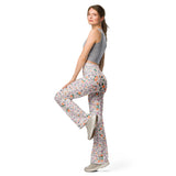 Floral Vines | Eco-Friendly | Flare Leggings | TeeandTurtle | Sustainable
