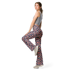 Football | Eco-Friendly | Flare Leggings | TeeandTurtle | Sustainable