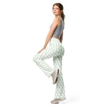 Snake Light Green | Eco-Friendly | Flare Leggings | TeeandTurtle | Sustainable