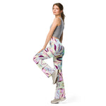 Marble Leaves | Eco-Friendly | Flare Leggings | TeeandTurtle | Sustainable