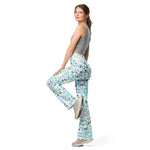 Winter Leaves | Eco-Friendly | Flare Leggings | TeeandTurtle | Sustainable