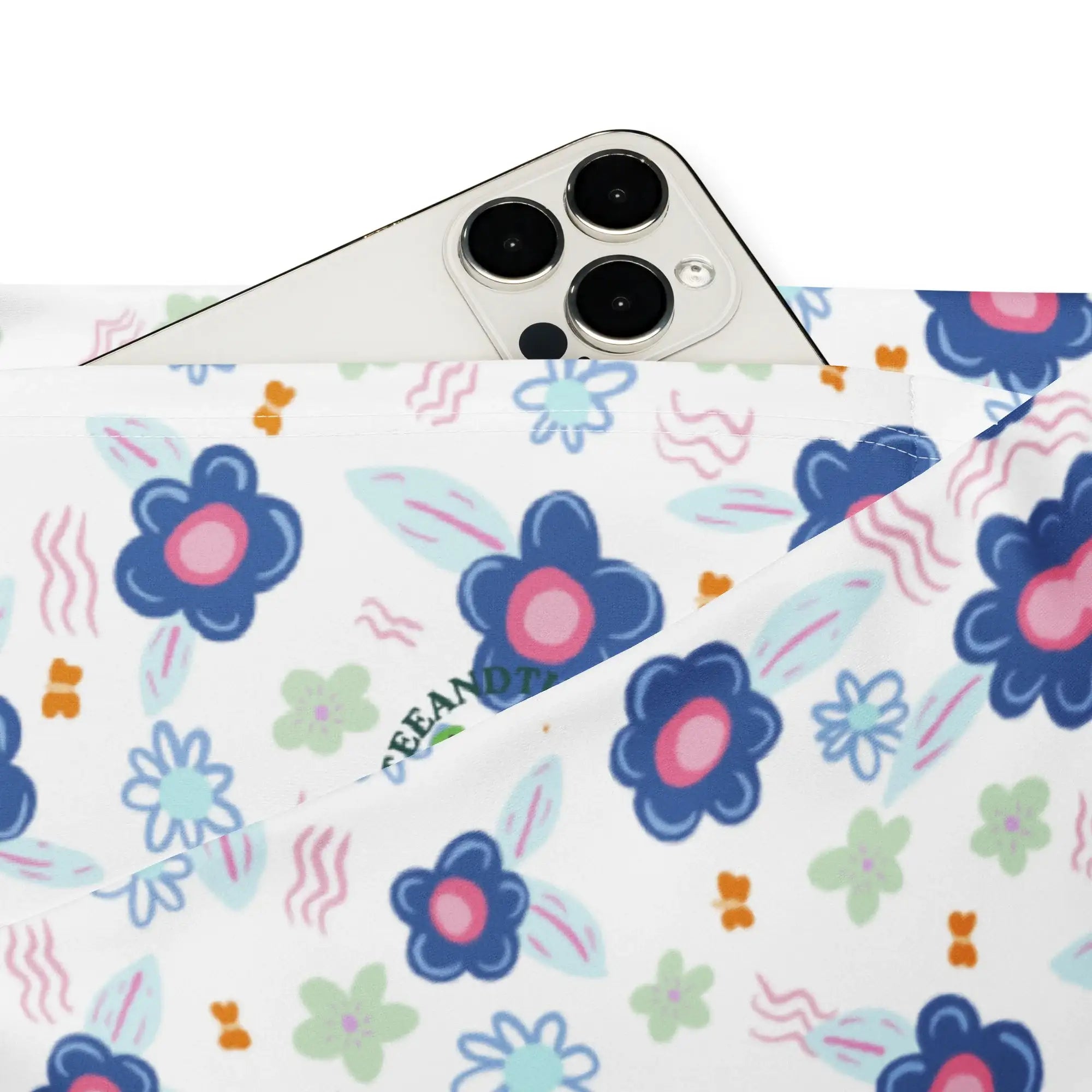Blue Drops | Eco-Friendly | Flare Leggings | TeeandTurtle | Sustainable