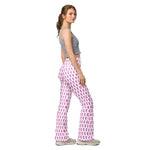 Pink Feather | Eco-Friendly | Flare Leggings | TeeandTurtle | Sustainable