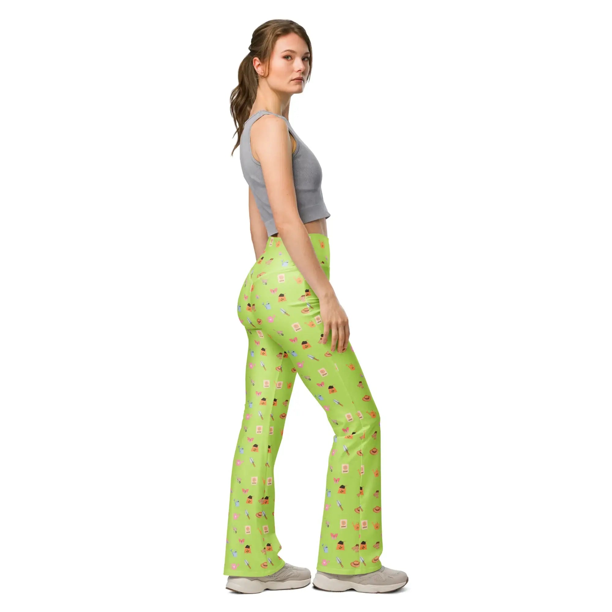 Green Garden Tools | Eco-Friendly | Flare Leggings | TeeandTurtle | Sustainable
