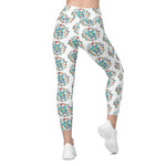 Sea Turtle | Eco-Friendly | Crossover Leggings | TeeandTurtle | Sustainable