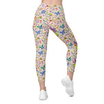 Butterflies | Eco-Friendly | Crossover Leggings | TeeandTurtle | Sustainable