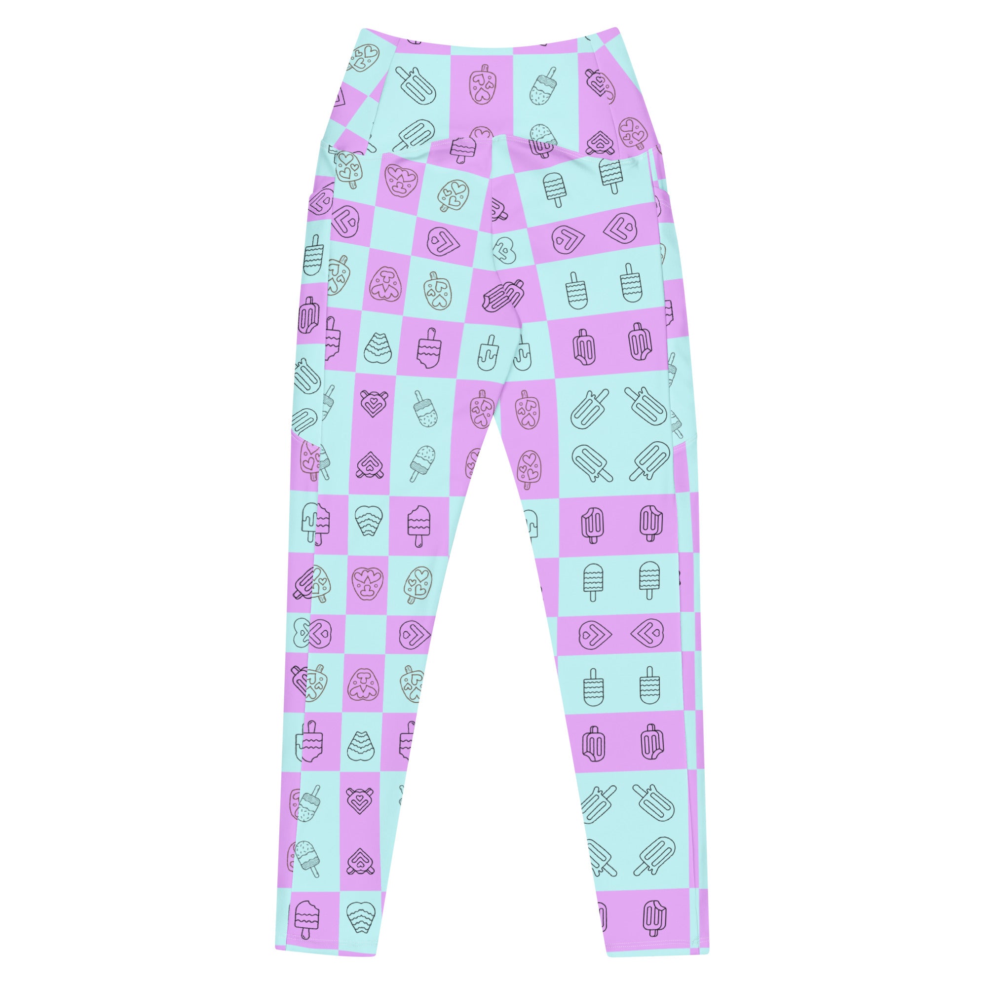 Popsicle | Eco-Friendly | Crossover Leggings | TeeandTurtle | Sustainable