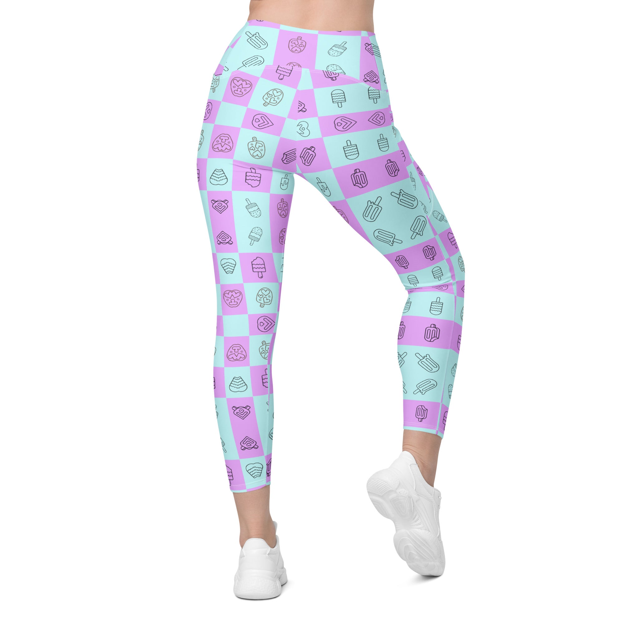 Popsicle | Eco-Friendly | Crossover Leggings | TeeandTurtle | Sustainable