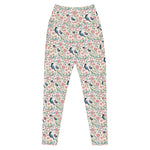 Birds Garden | Eco-Friendly | Crossover Leggings | TeeandTurtle | Sustainable