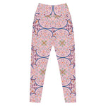 Mandala Heart | Eco-Friendly | Crossover Leggings | TeeandTurtle | Sustainable