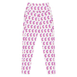Pink Feather | Eco-Friendly | Crossover Leggings | TeeandTurtle | Sustainable
