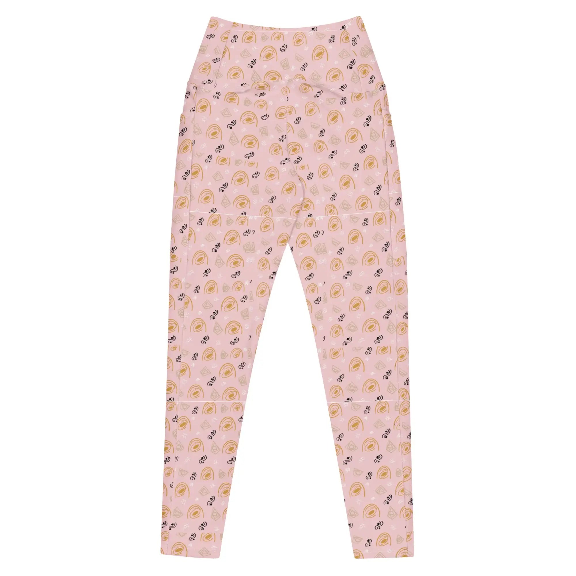 Abstract | Eco-Friendly | Crossover Leggings | TeeandTurtle | Sustainable
