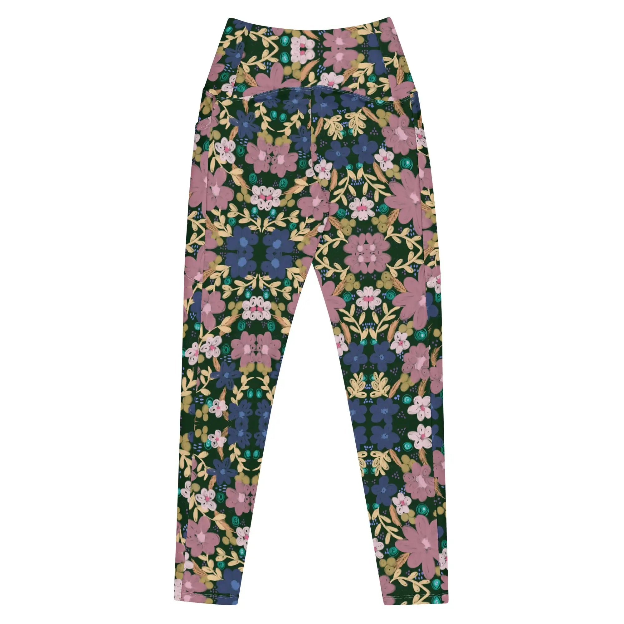 Green Goddess | Eco-Friendly | Crossover Leggings | TeeandTurtle | Sustainable