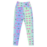Lotus Gradiant | Eco-Friendly | Crossover Leggings | TeeandTurtle | Sustainable