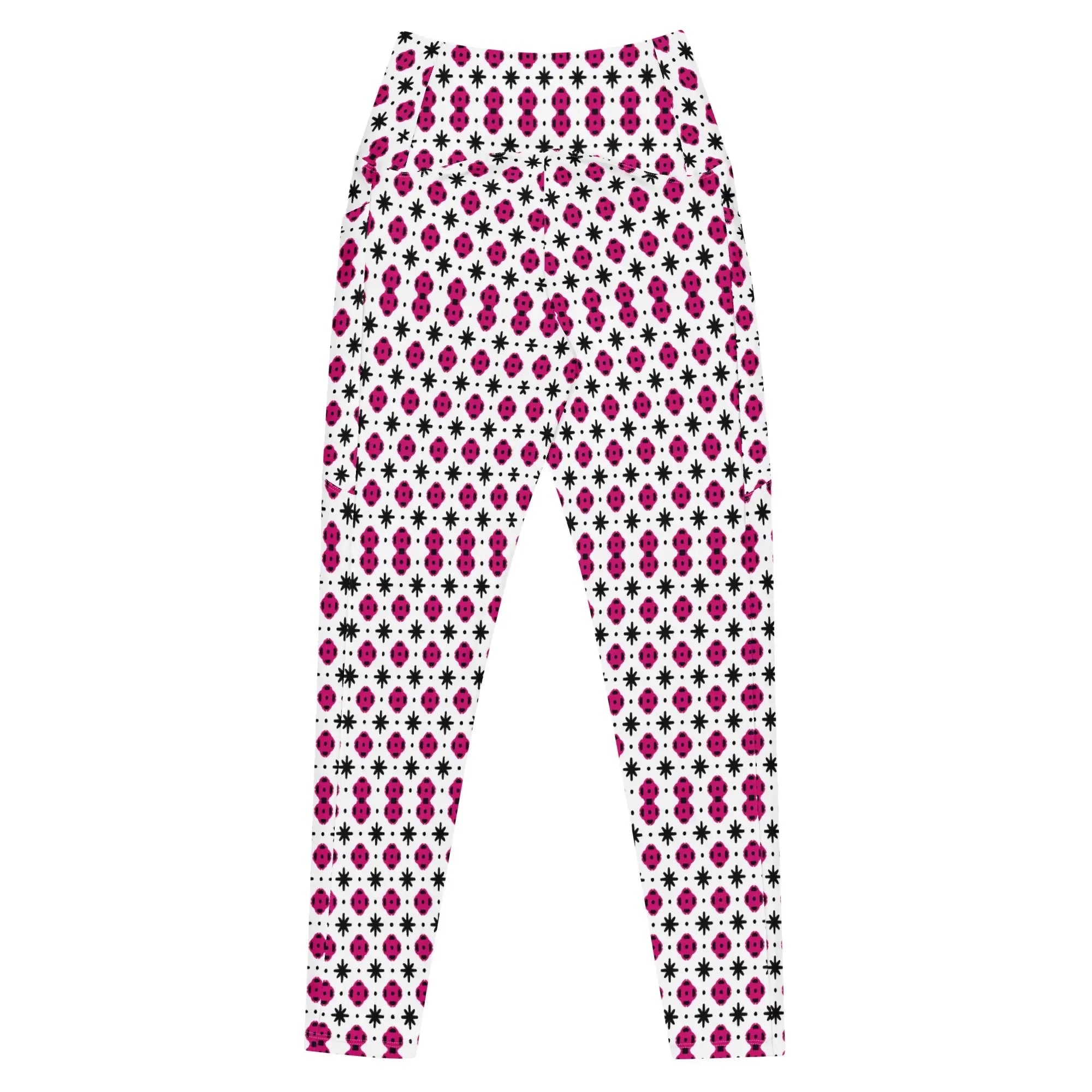 Strawberry | Eco-Friendly | Crossover Leggings | TeeandTurtle | Sustainable