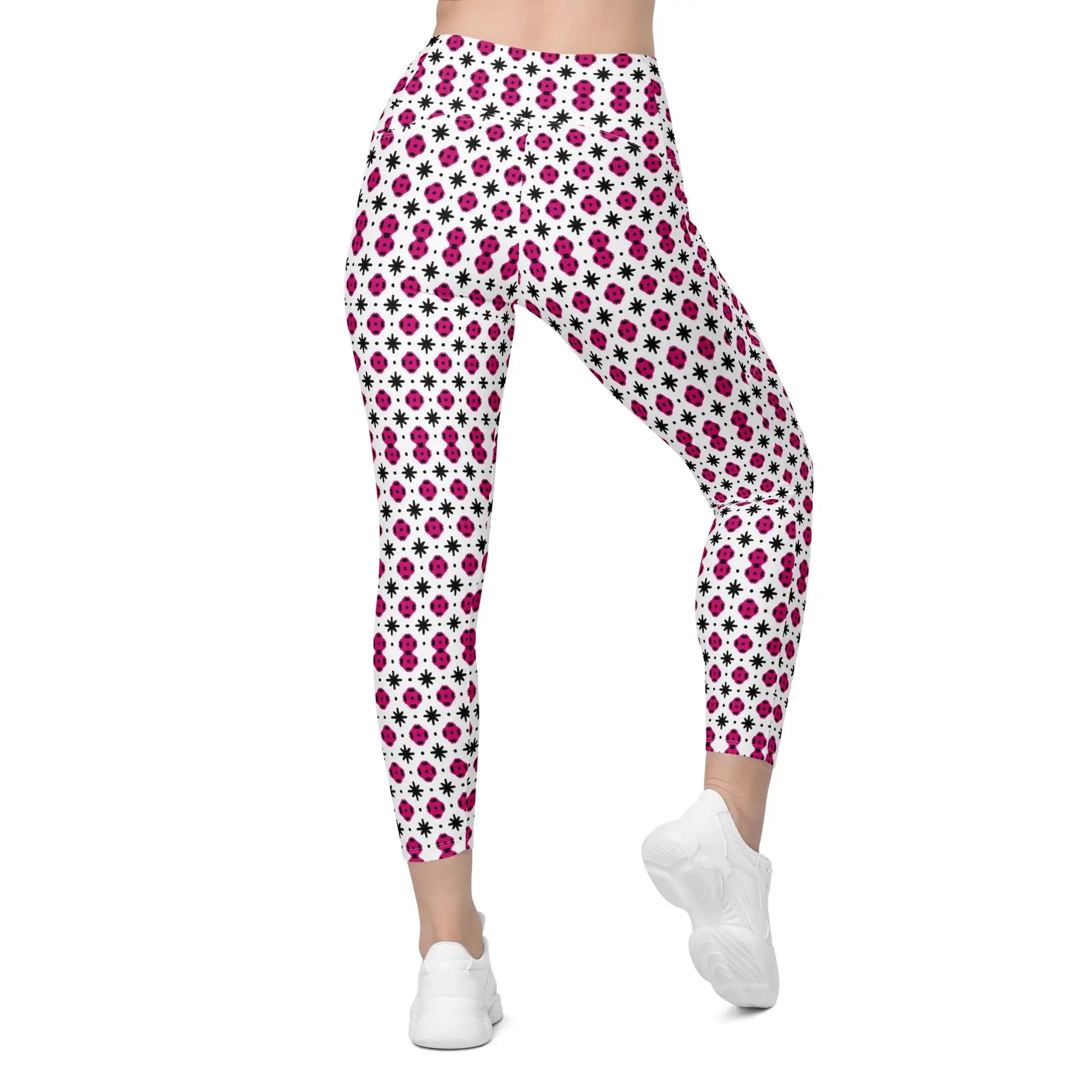 Strawberry | Eco-Friendly | Crossover Leggings | TeeandTurtle | Sustainable