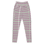 Green Diamonds | Eco-Friendly | Crossover Leggings | TeeandTurtle | Sustainable