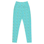 Blue Garden Tools | Eco-Friendly | Crossover Leggings | TeeandTurtle | Sustainable