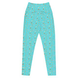 Blue Garden Tools | Eco-Friendly | Crossover Leggings | TeeandTurtle | Sustainable
