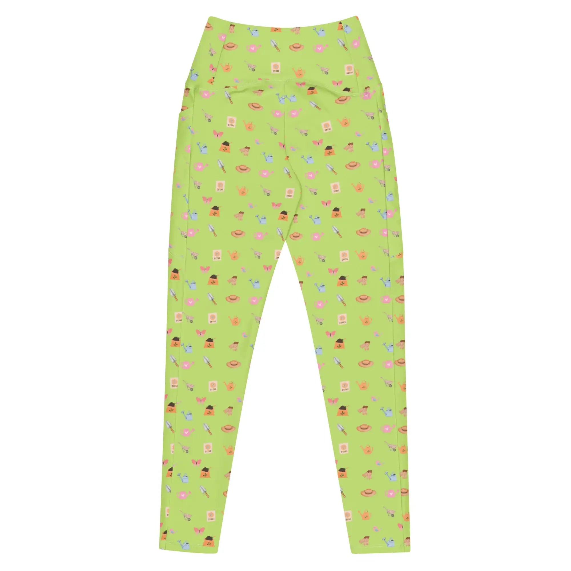 Green Garden Tools | Eco-Friendly | Crossover Leggings | TeeandTurtle | Sustainable