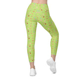 Green Garden Tools | Eco-Friendly | Crossover Leggings | TeeandTurtle | Sustainable