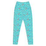 Fish Fiesta 2 | Eco-Friendly | Crossover Leggings | TeeandTurtle | Sustainable
