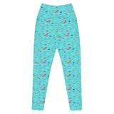 Fish Fiesta 2 | Eco-Friendly | Crossover Leggings | TeeandTurtle | Sustainable