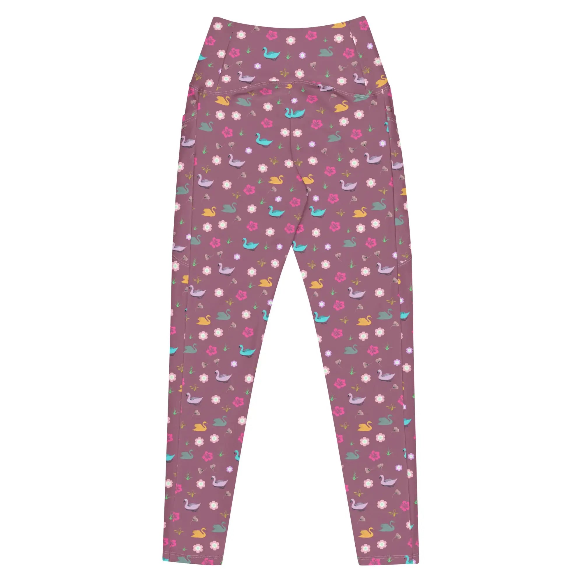 Lake Fantasy | Eco-Friendly | Crossover Leggings | TeeandTurtle | Sustainable