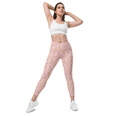 Abstract | Eco-Friendly | Crossover Leggings | TeeandTurtle | Sustainable