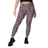 Football | Eco-Friendly | Crossover Leggings | TeeandTurtle | Sustainable