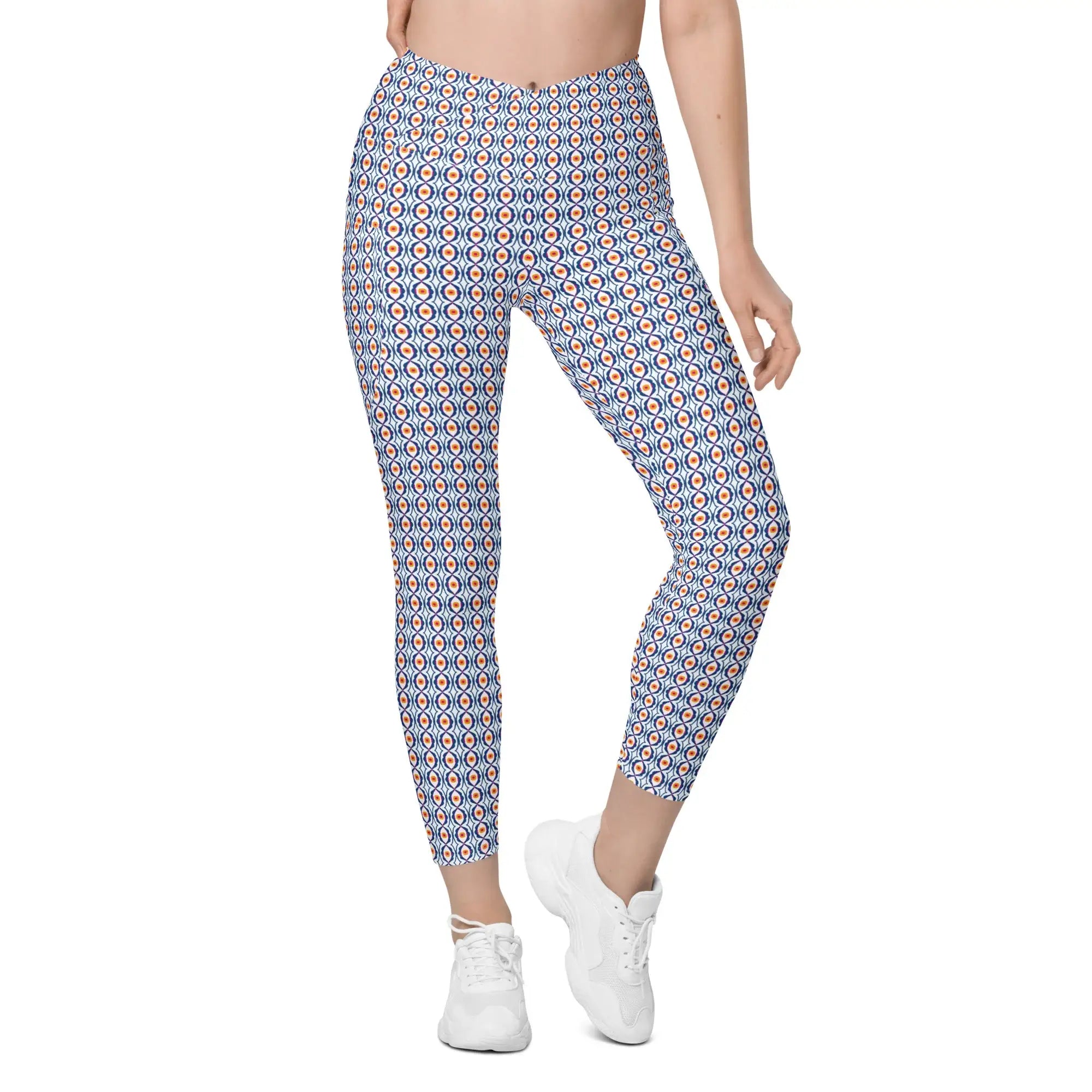 Bright Eye | Eco-Friendly | Crossover Leggings | TeeandTurtle | Sustainable