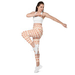 Orange Batik | Eco-Friendly | Crossover Leggings | TeeandTurtle | Sustainable