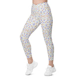 Rainbow Clouds | Eco-Friendly | Crossover Leggings | TeeandTurtle | Sustainable