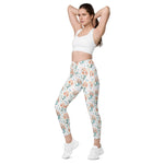 Mermaid | Eco-Friendly | Crossover Leggings | TeeandTurtle | Sustainable