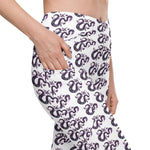 Snake Purple | Eco-Friendly | Crossover Leggings | TeeandTurtle | Sustainable