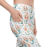 Mermaid | Eco-Friendly | Crossover Leggings | TeeandTurtle | Sustainable