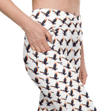 Rainbow Falcon | Eco-Friendly | Crossover Leggings | TeeandTurtle | Sustainable