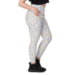 Rainbow Clouds | Eco-Friendly | Crossover Leggings | TeeandTurtle | Sustainable