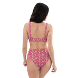 Morning Birds | Eco-Friendly | High-waisted Bikini | TeeandTurtle | Sustainable