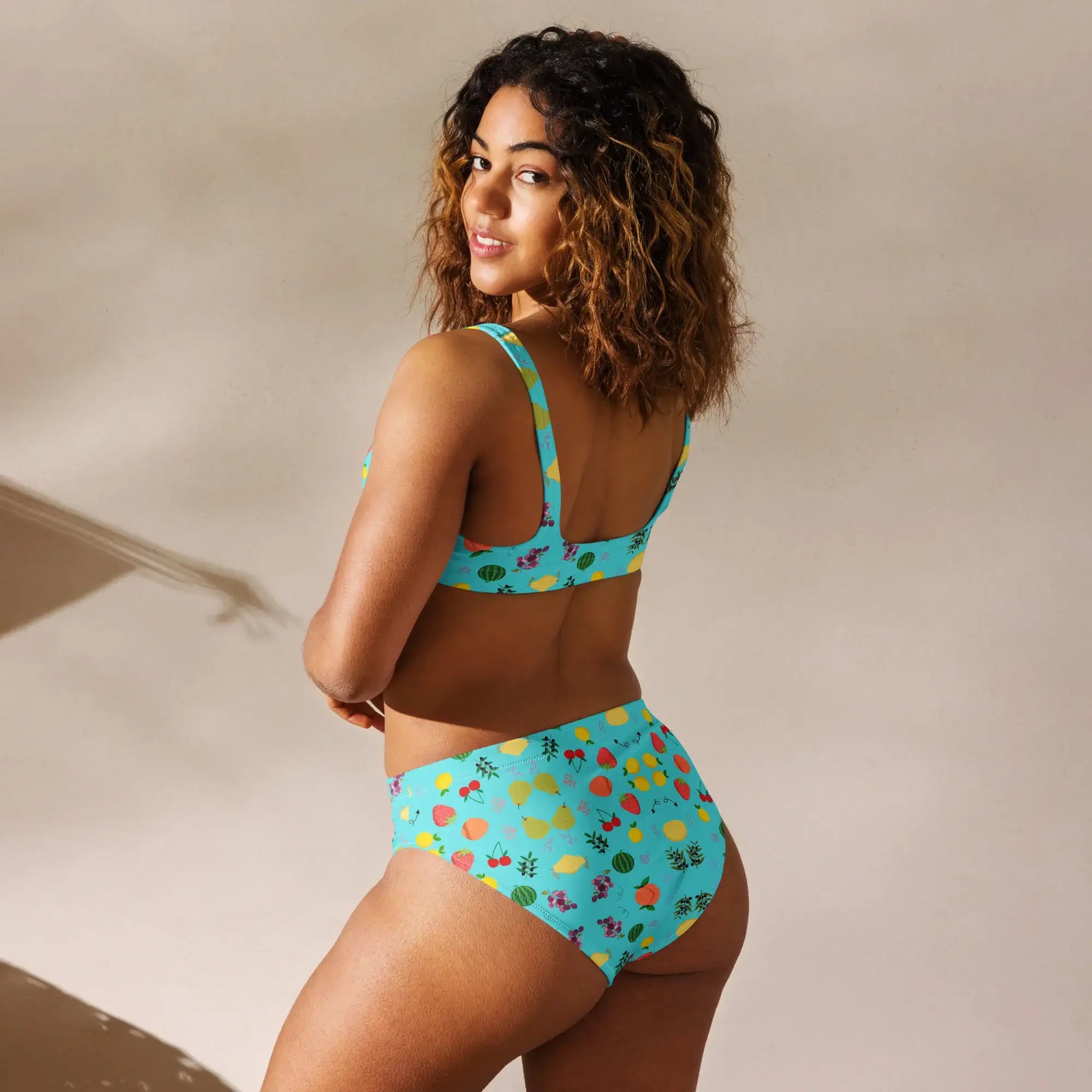 Summer Symphony 2 | Eco-Friendly | High-waisted Bikini | TeeandTurtle | Sustainable