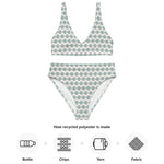 Sea Turtle | Eco-Friendly | High-waisted Bikini | TeeandTurtle | Sustainable