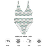 Sea Turtle | Eco-Friendly | High-waisted Bikini | TeeandTurtle | Sustainable
