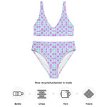 Popsicle | Eco-Friendly | High-waisted Bikini | TeeandTurtle | Sustainable