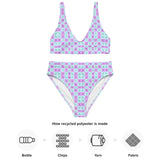 Popsicle | Eco-Friendly | High-waisted Bikini | TeeandTurtle | Sustainable