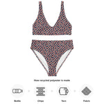 Football | Eco-Friendly | High-waisted Bikini | TeeandTurtle | Sustainable