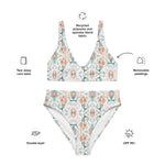Mermaid | Eco-Friendly | High-waisted Bikini | TeeandTurtle | Sustainable