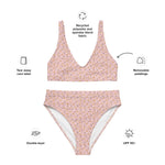 Abstract | Eco-Friendly | High-waisted Bikini | TeeandTurtle | Sustainable