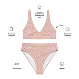 Abstract | Eco-Friendly | High-waisted Bikini | TeeandTurtle | Sustainable
